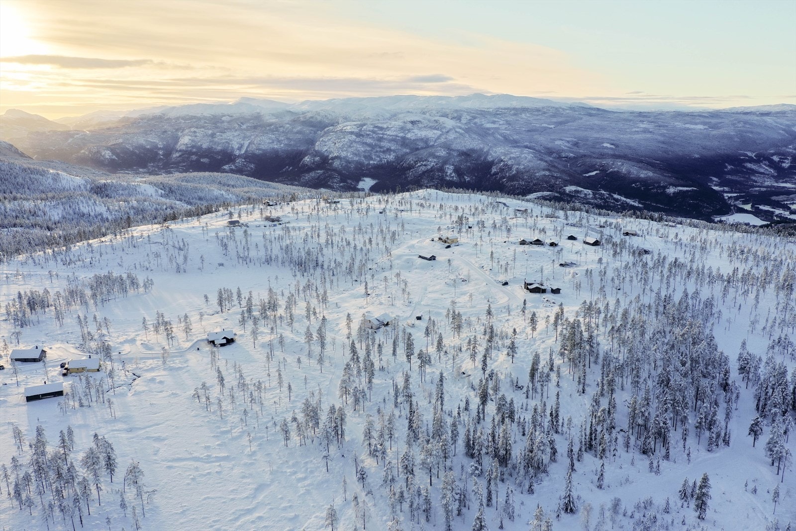 Utsikten fra Sprenåsen er spektakulær Galleribilde