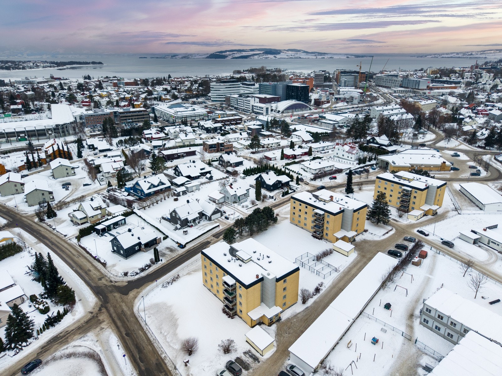 Dronefoto Galleribilde