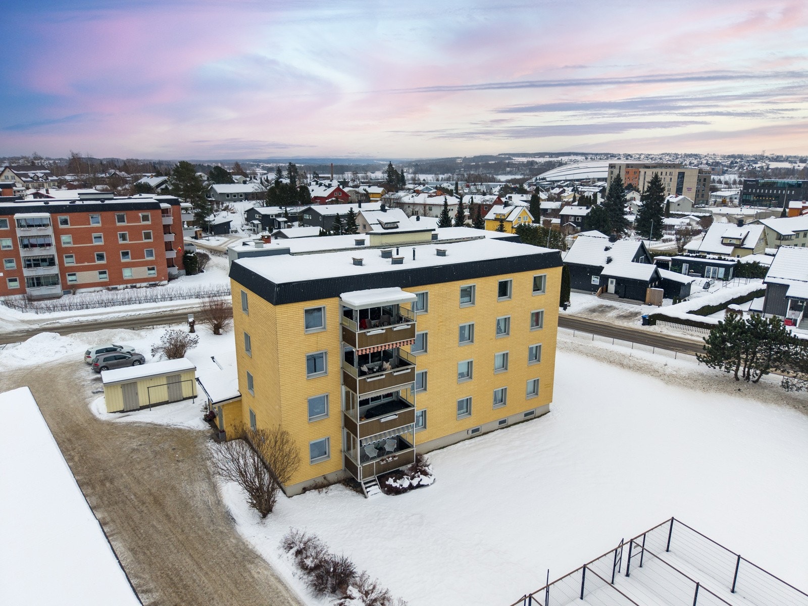 Dronefoto Galleribilde