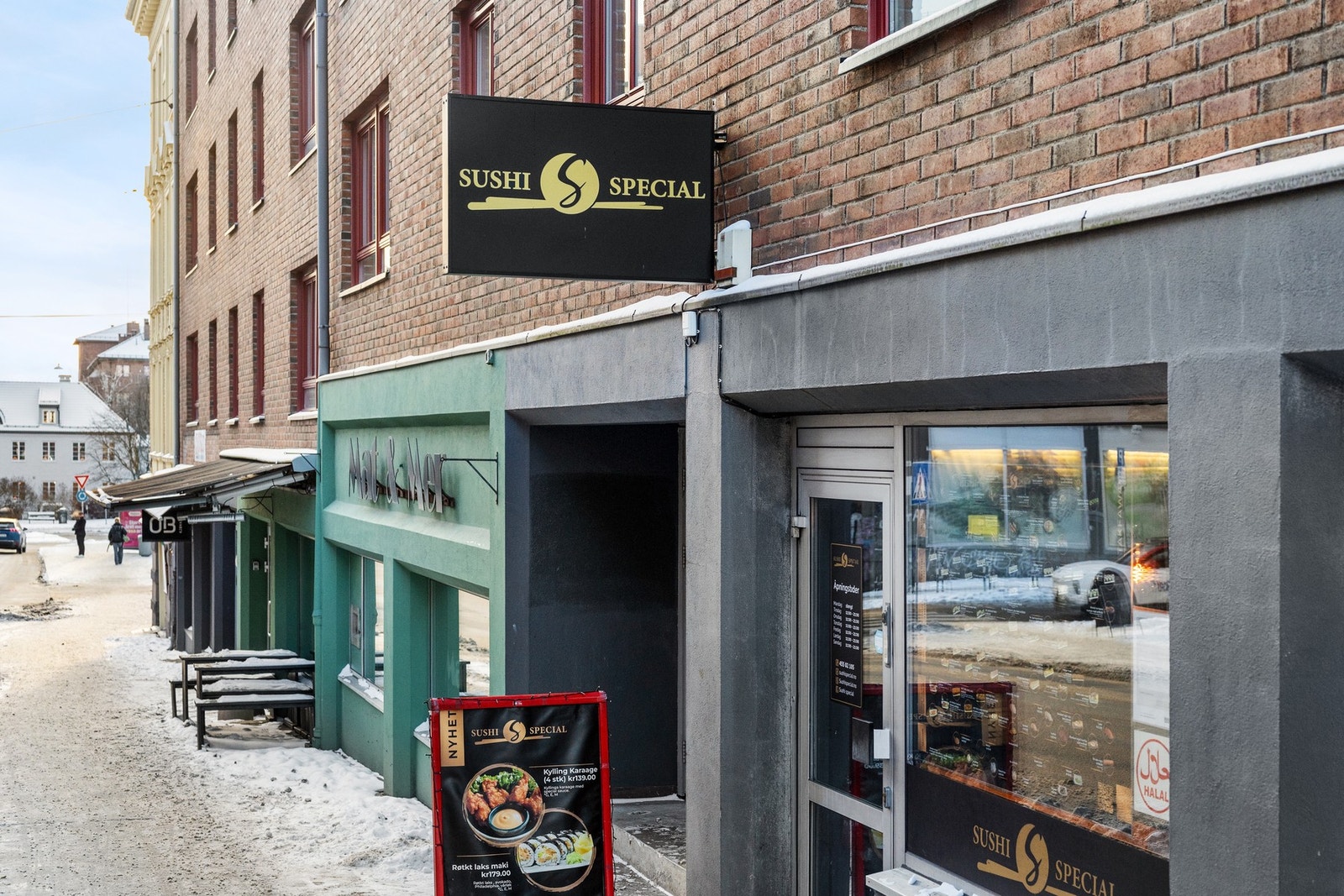 Det er flere hyggelige møte/spisesteder på Bjølsen og på Sagene Galleribilde