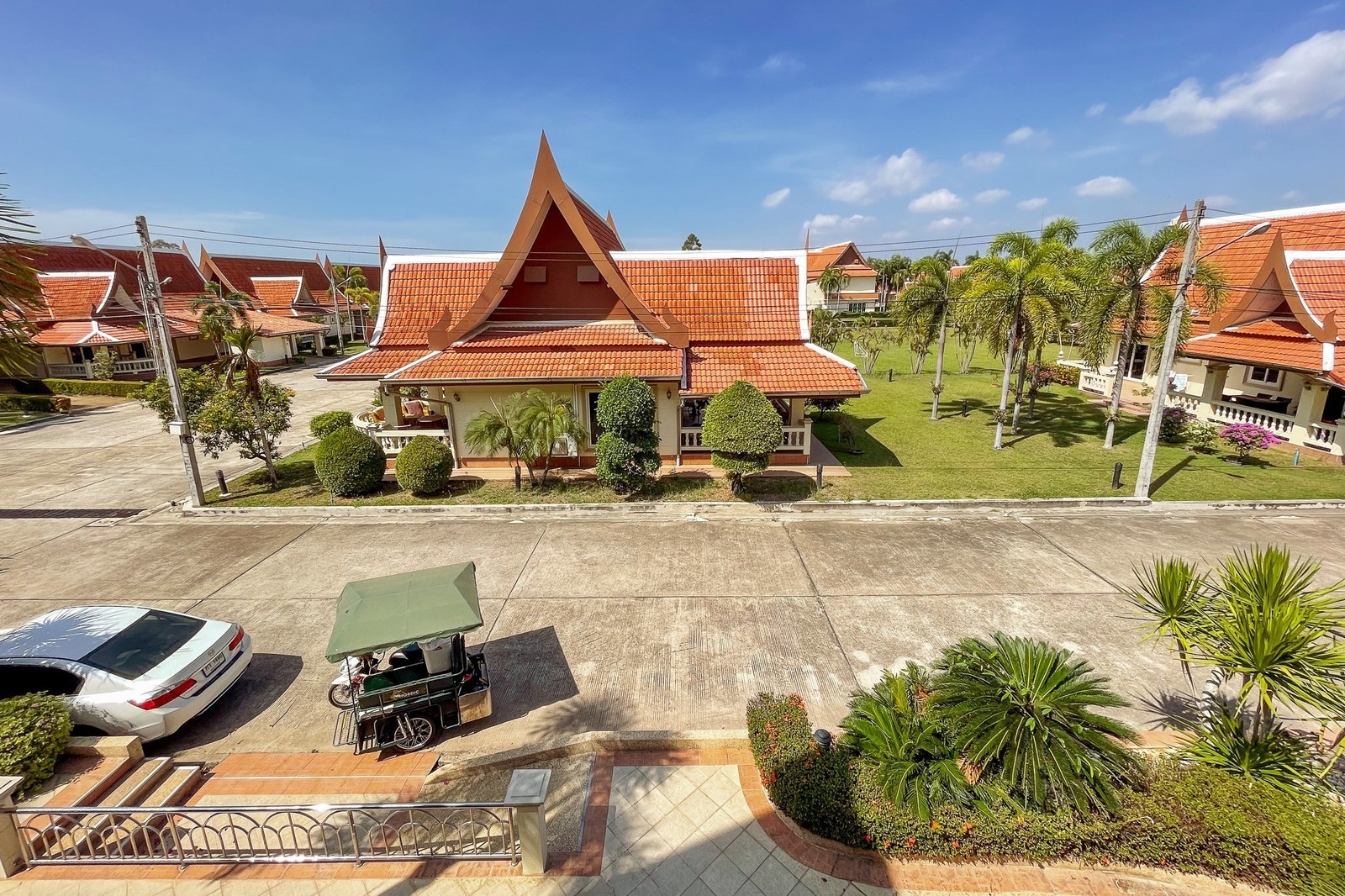 Utsikt fra terrassen Galleribilde