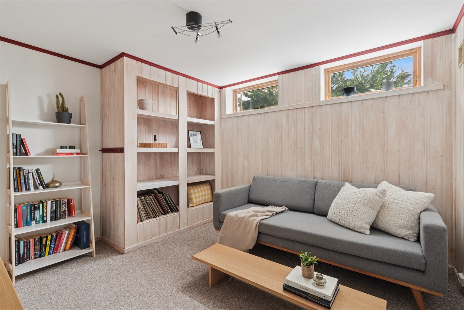 Kjeller har full takhøyde på 2,2 meter. Galleribilde