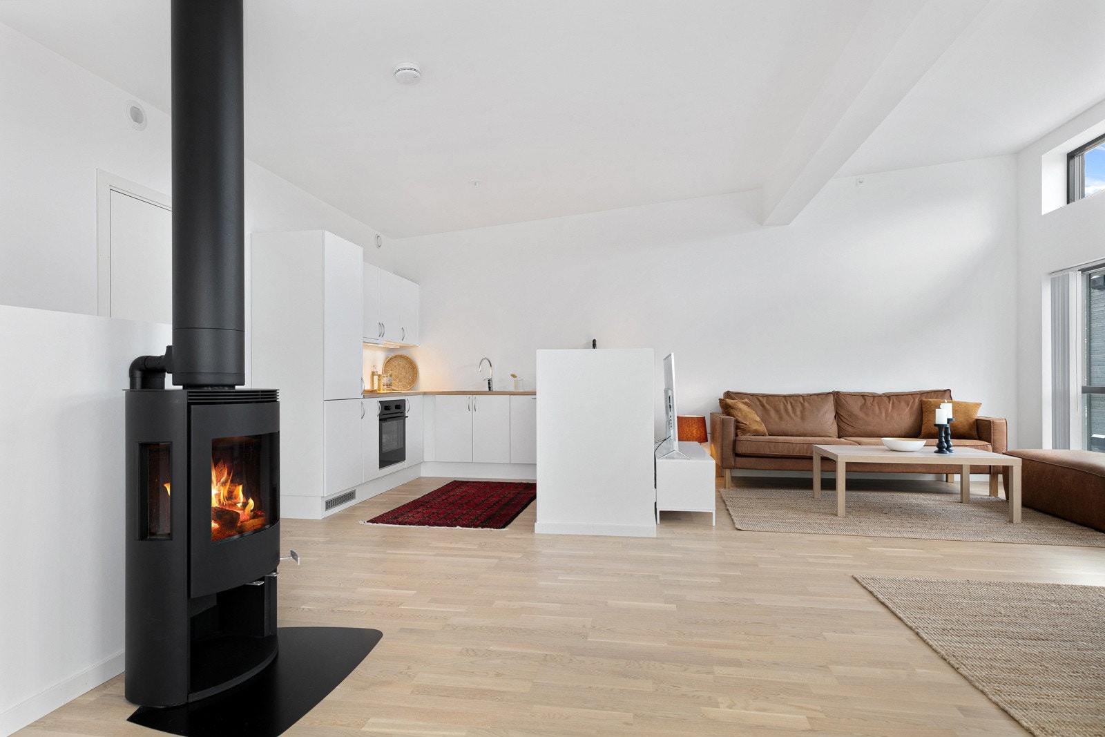 Spennende planløsning som gir mange innredningsmuligheter. Galleribilde