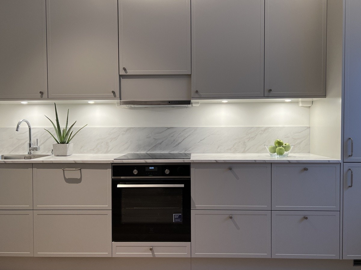 Nytt kjøkken, nye hvitevarer Galleribilde