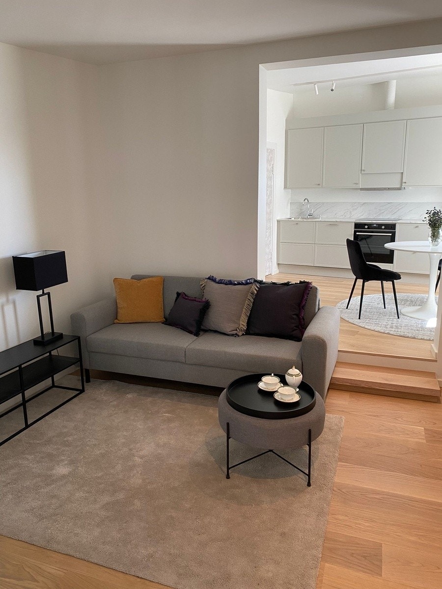 Parkettgulv med varme i alle gulv Galleribilde