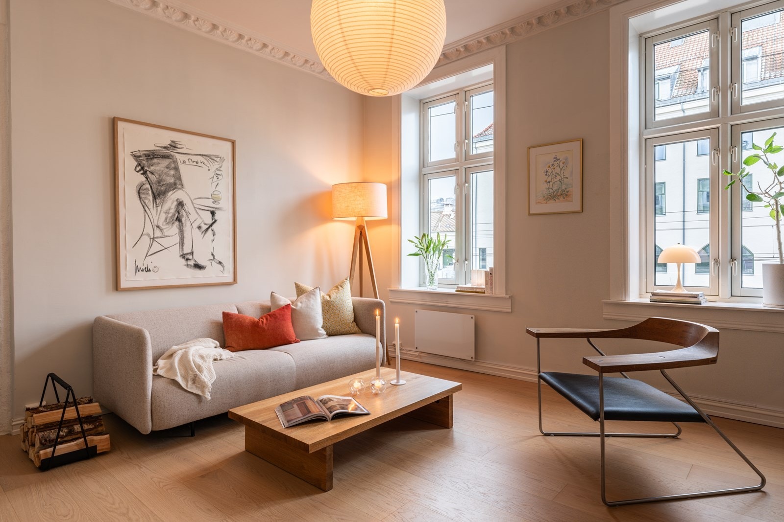 Velkommen til Schweigaards gate 83 - presentert av Maria Valentinsen Løken. Foto: Joakim Karlsen. Galleribilde