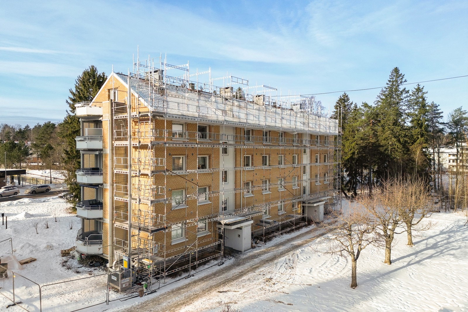 Det foregår for øyeblikket piperehabilitering i blokken Galleribilde