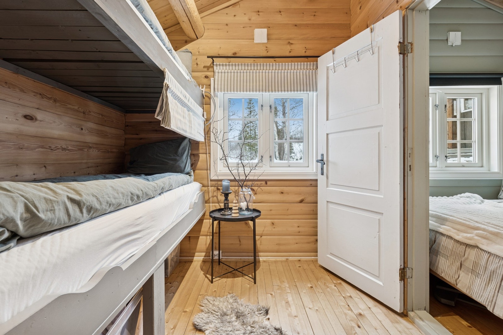 Hytten har 2 soverom. Galleribilde