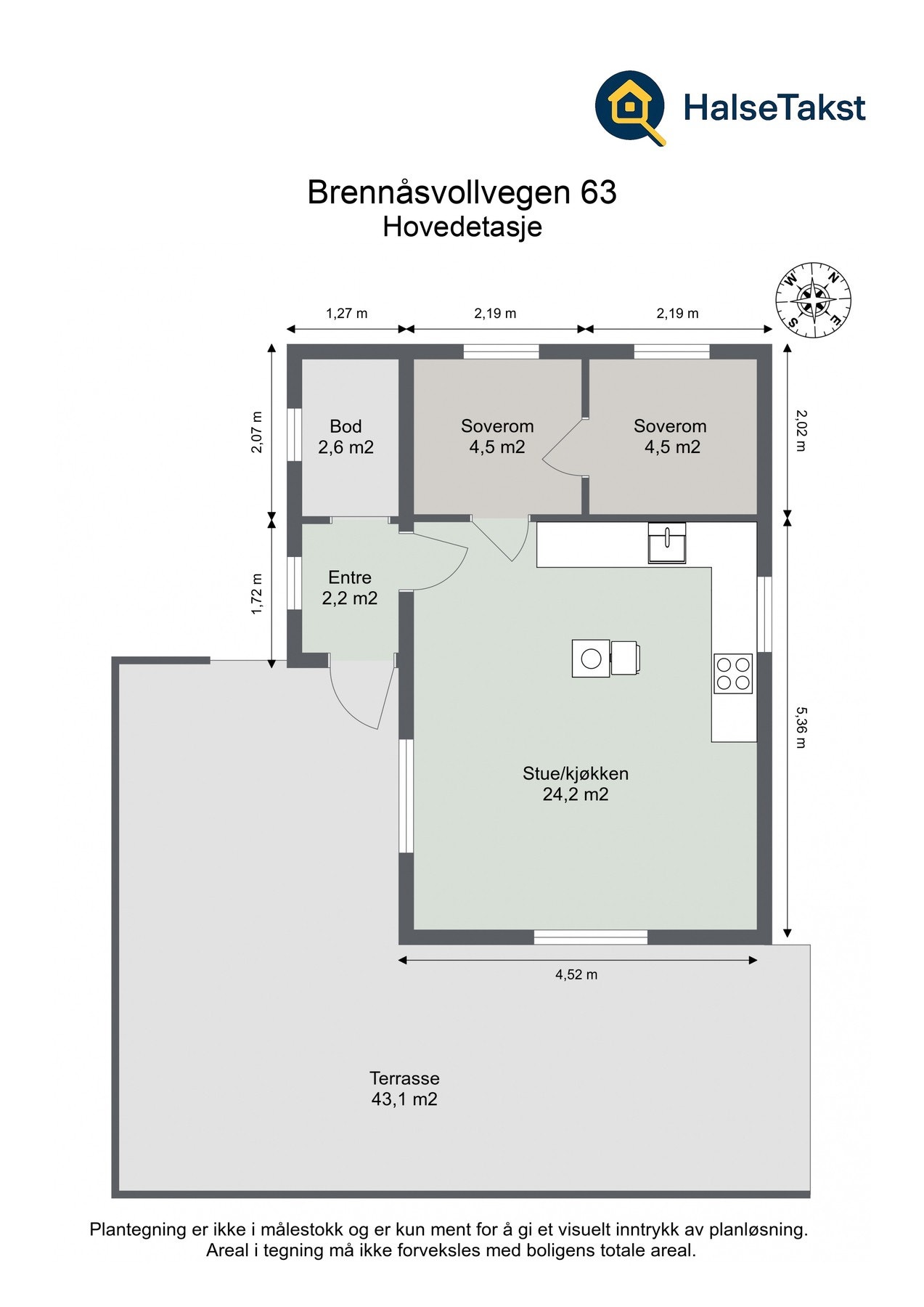 Plantegning. Galleribilde