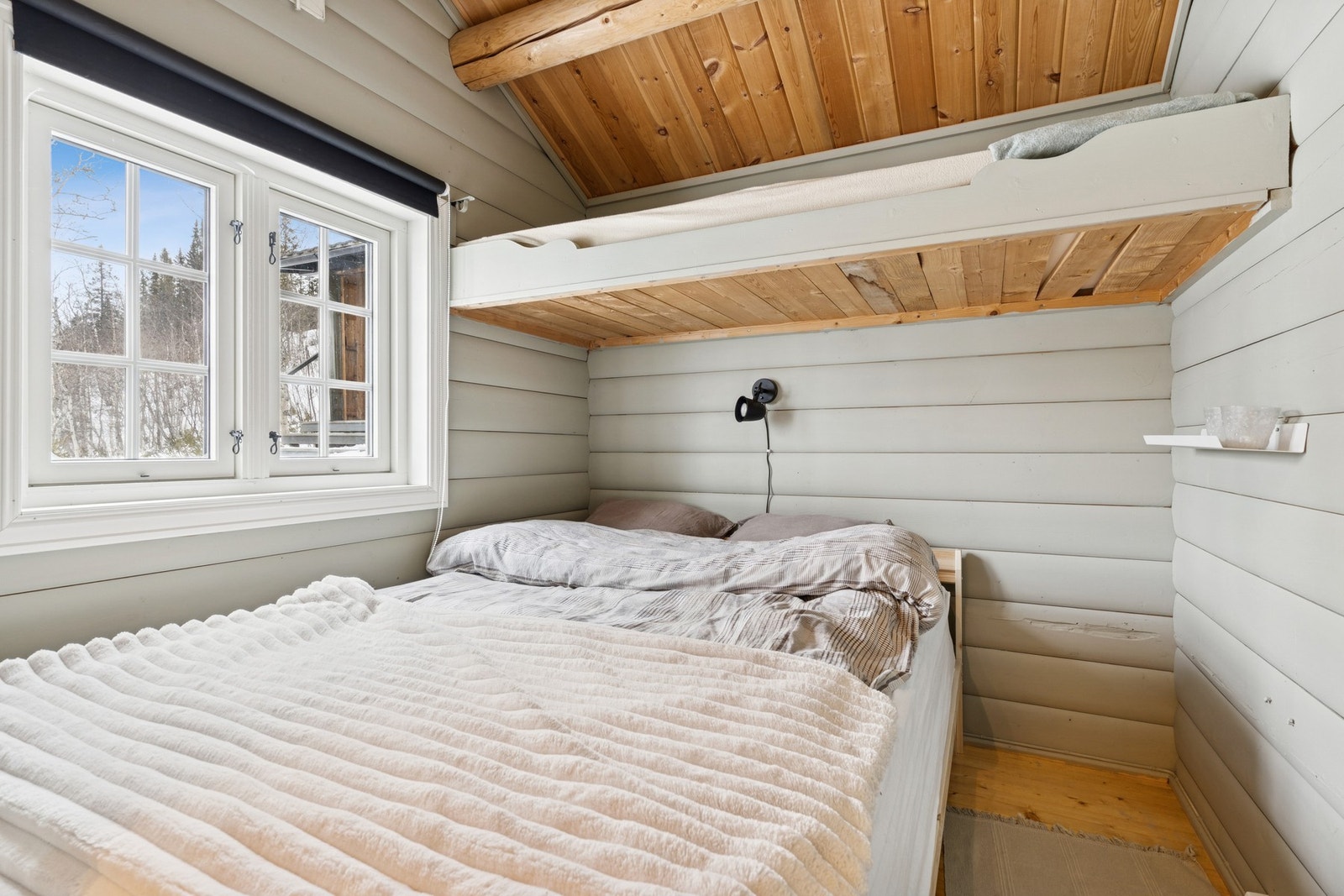 De er på 4,5 kvm begge to. Galleribilde