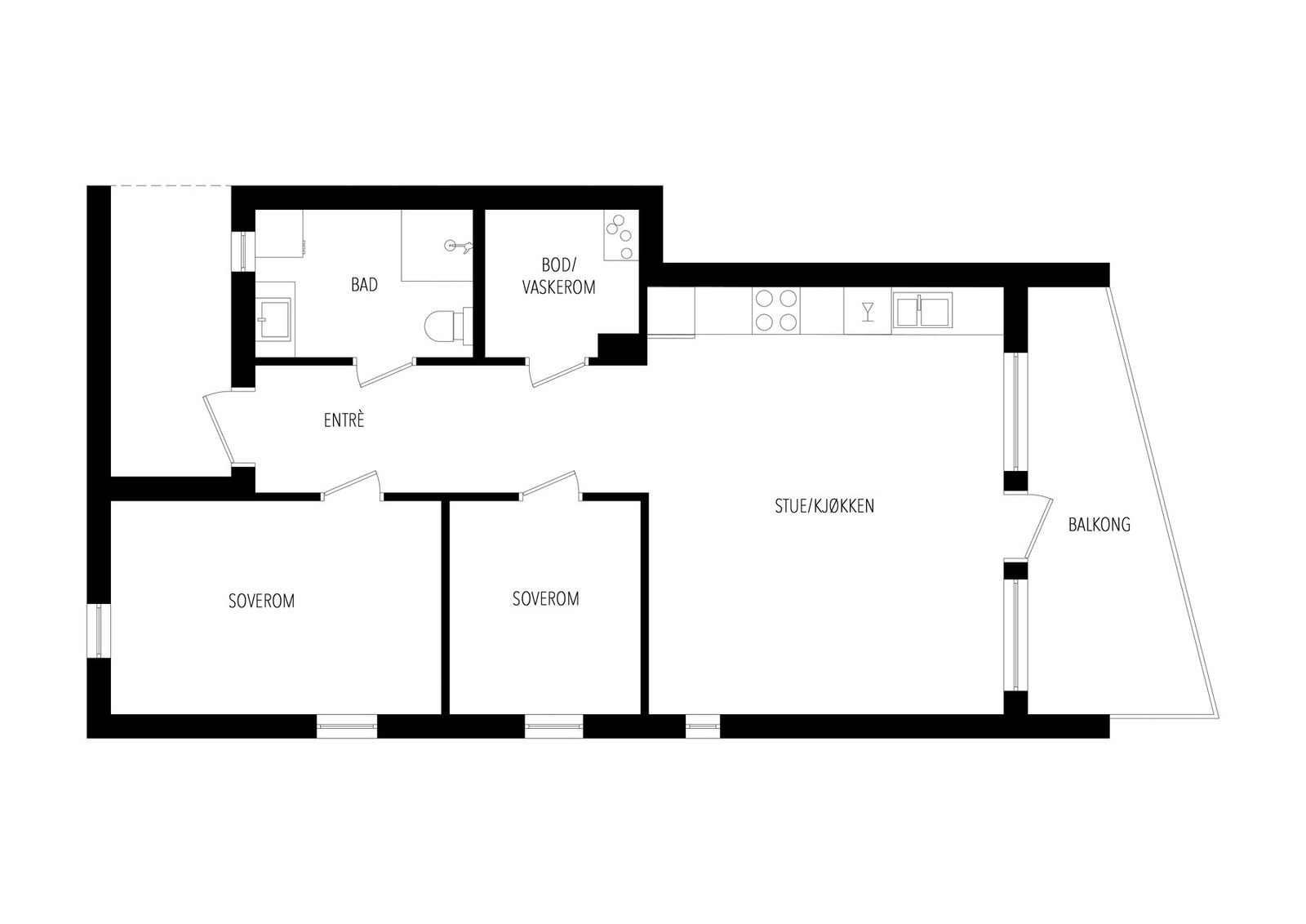 Plantegning. Galleribilde