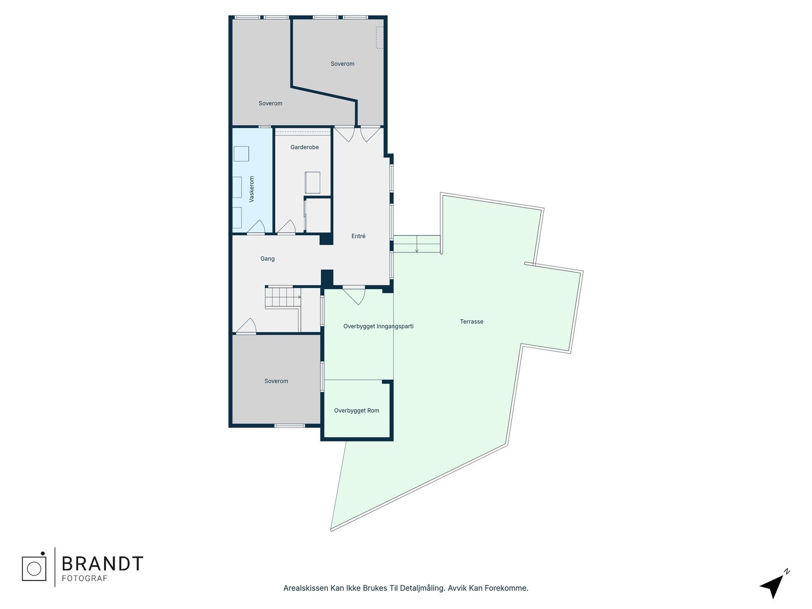 Plantegning 1. etg Galleribilde