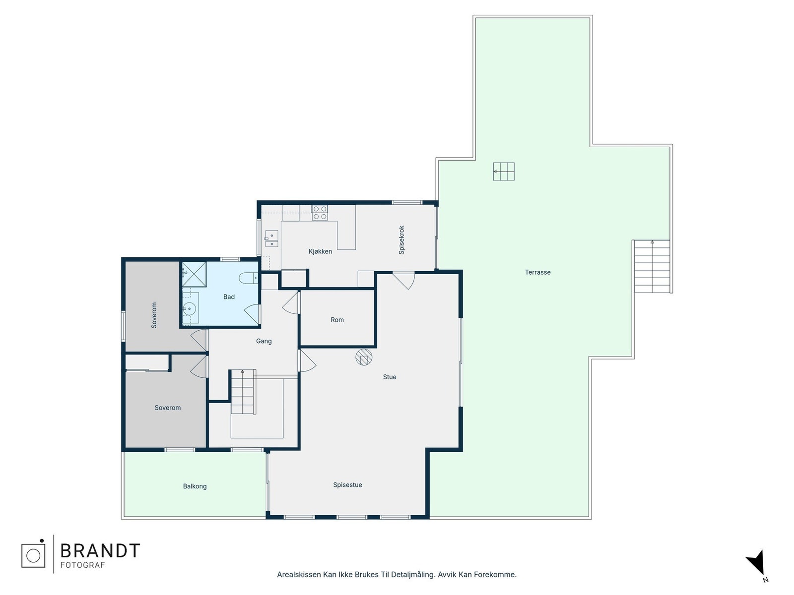Plantegning 2. etg Galleribilde