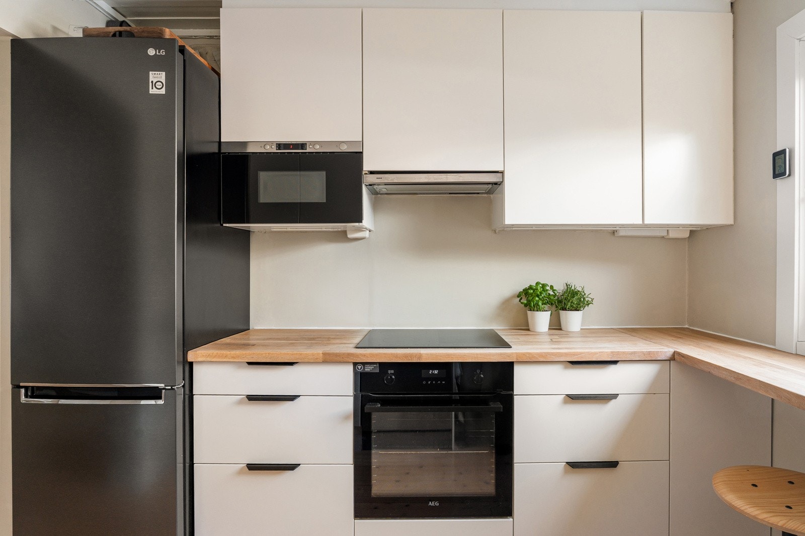 Eier opplyser at kjøkkenarmatur er byttet i 2025. Galleribilde