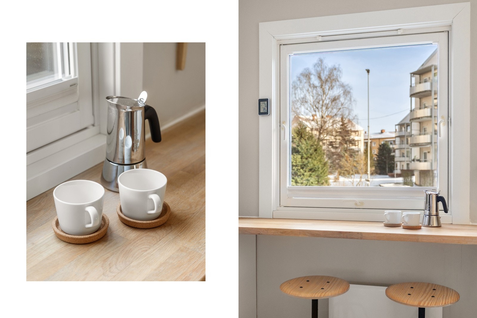 Skreddesydde løsninger for å gjøre hverdagen din så enkelt som mulig. Her kan du starte dagen med en kopp kaffe og fint utsyn. Galleribilde