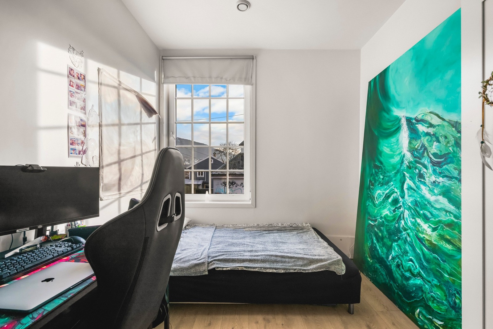 Soverom 1 - Dører til soverom er brannklassifisert og har kodelås Galleribilde