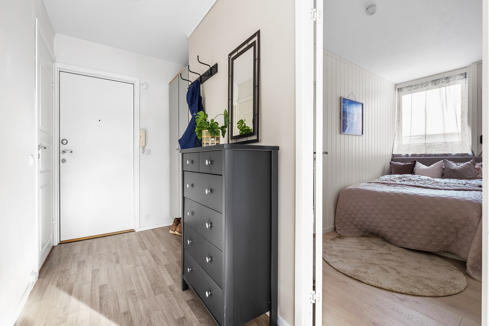 Det første soverommet har et areal på ca. 7,8 m². Galleribilde