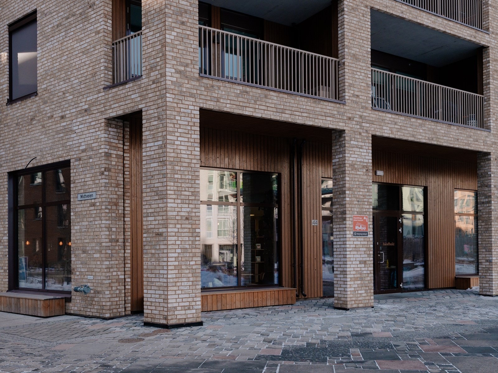 Søndagsturen kan tas til det populære håndverksbakeriet "Håndbakt", kun en rusletur unna leiligheten. Galleribilde