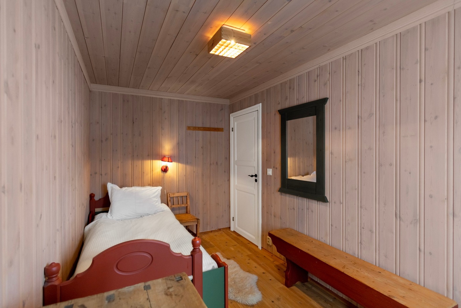 Hytta har 4 praktiske soverom. Galleribilde