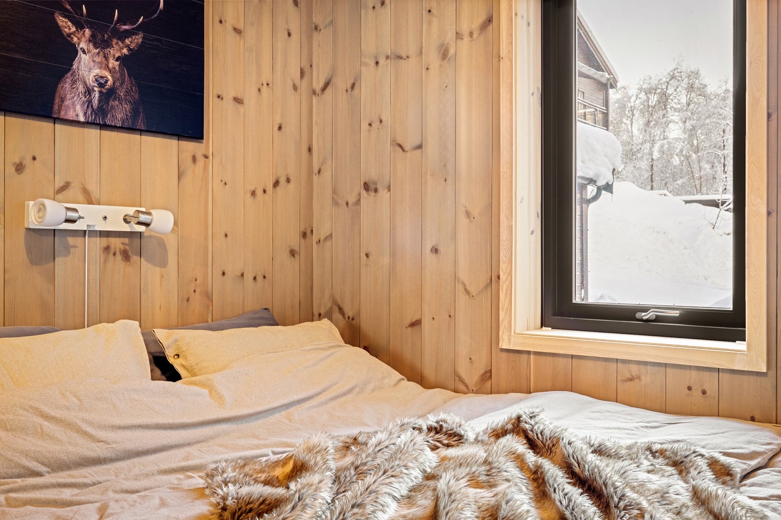 Det går skibuss opp til trekket rett borti gata. Galleribilde