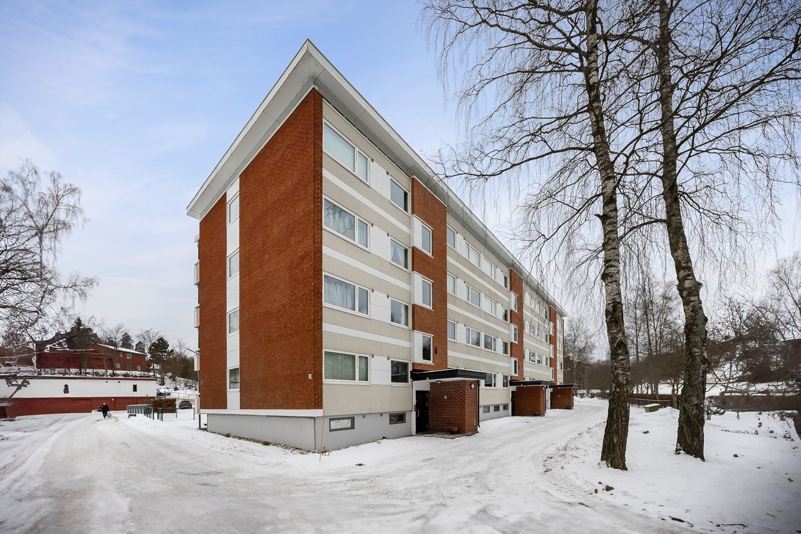 Delikat og innbydende 3-roms leilighet beliggende i nydelige omgivelser på Hosle Galleribilde