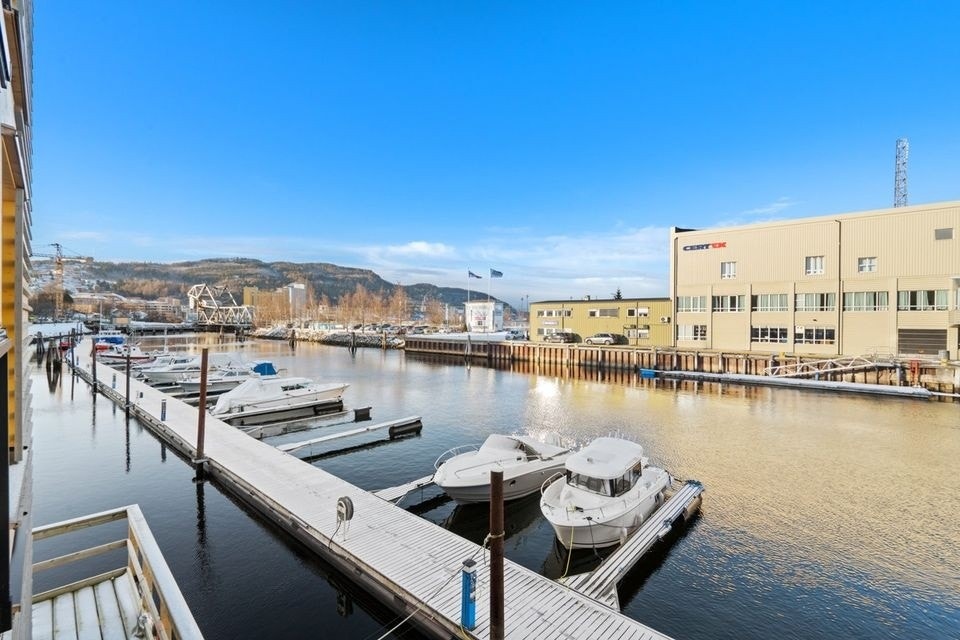 Utsikt fra terrasse Galleribilde