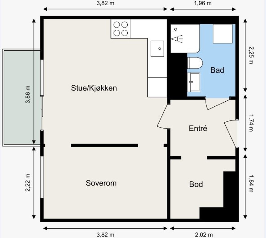 Plantegning. Galleribilde