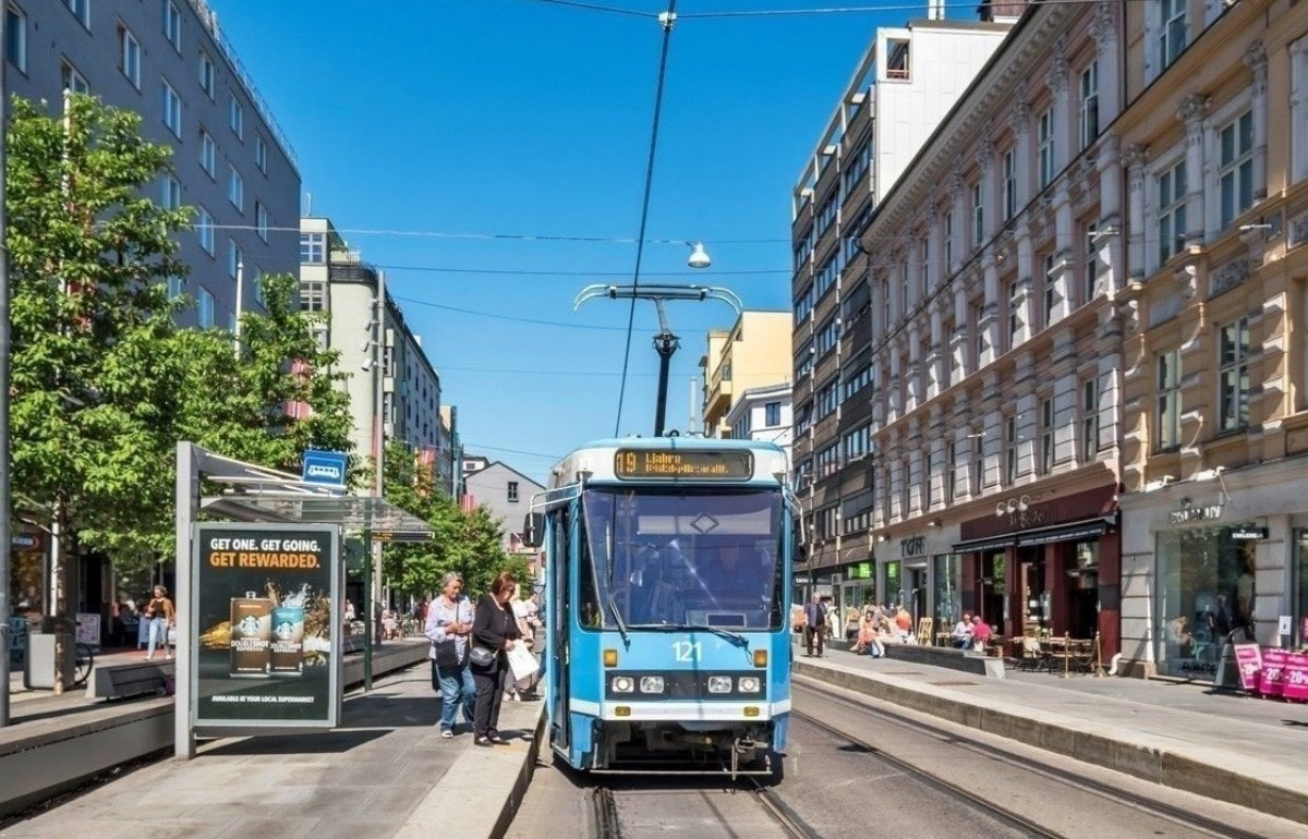 Kort vei til Bogstadveien. Galleribilde