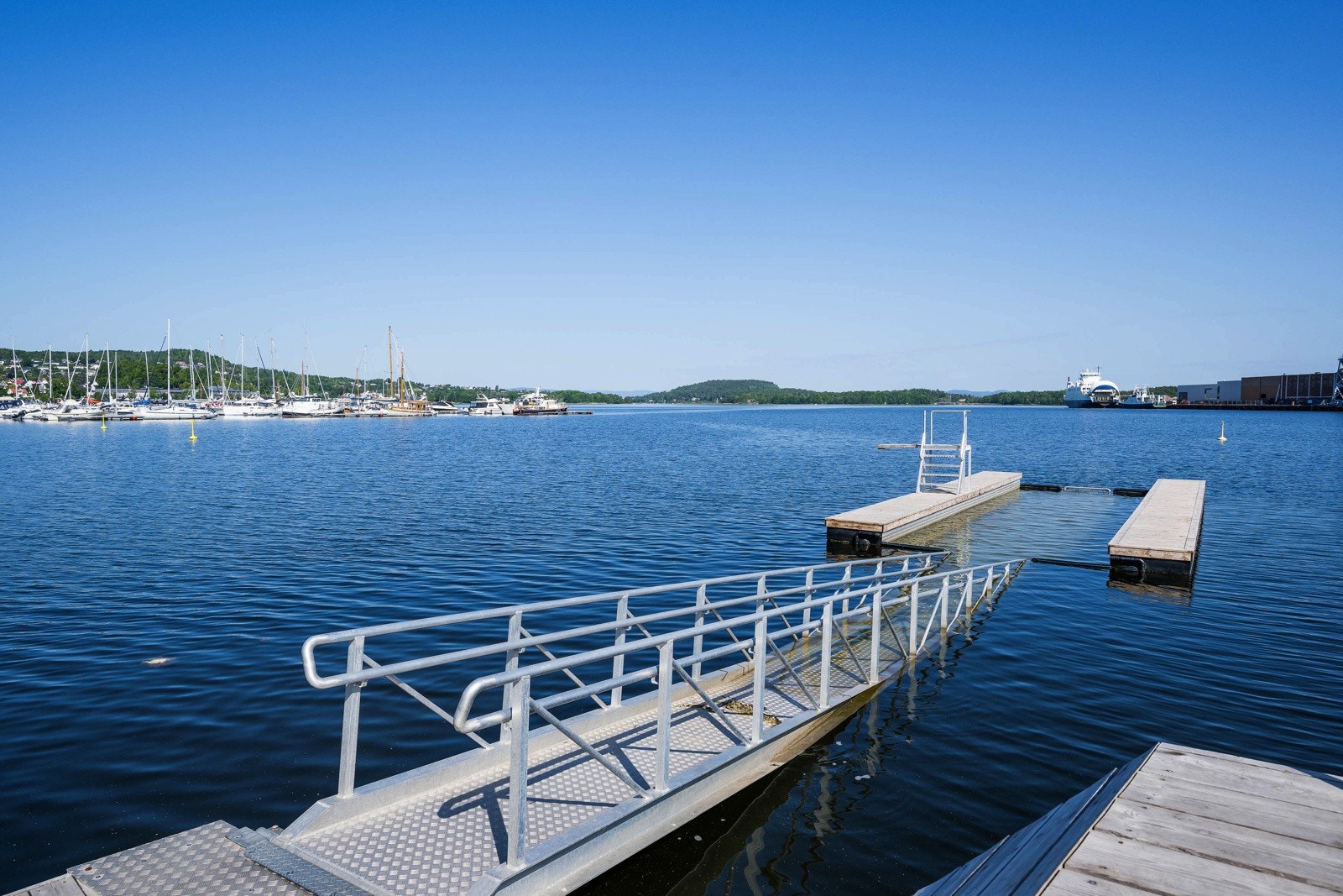Da avslutter vi med noen bilder fra Horten - ned til Strandpromenaden tar ett par minutter med sykkel Galleribilde