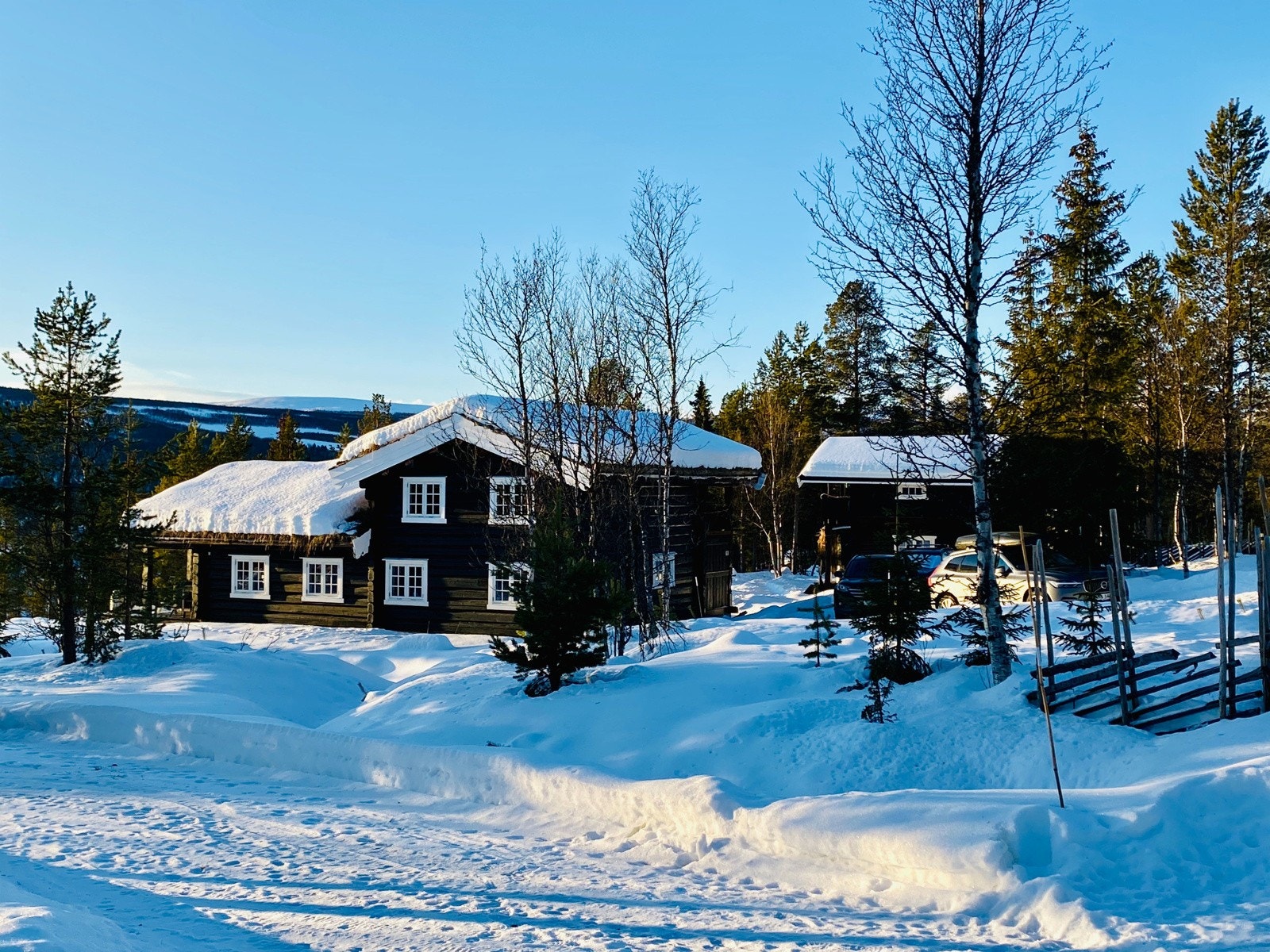 I Skåbu er det like fint på vinteren som på sommeren. Galleribilde