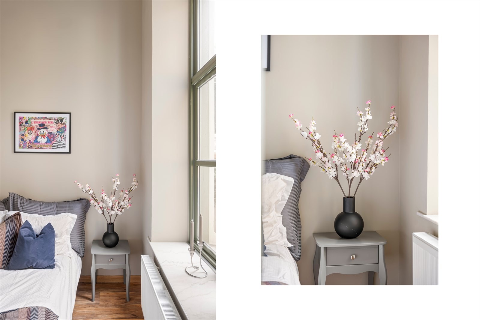 Soverommet ligger også vendt mot bakgården, skjermet for støy. Galleribilde