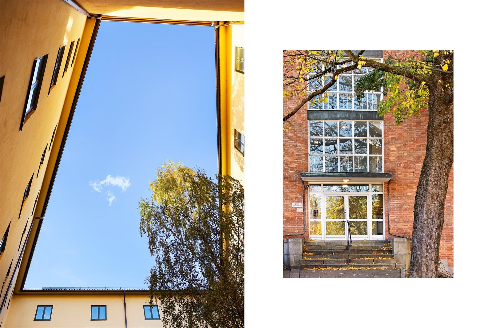 Flott inngangsparti som gir et godt førsteinntrykk av boligen. Galleribilde