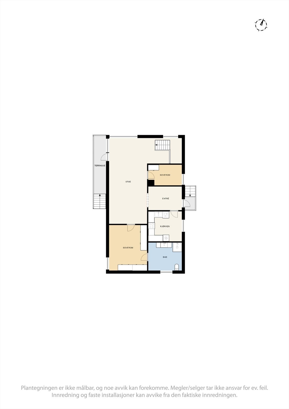 Plantegning 1.etasje Galleribilde