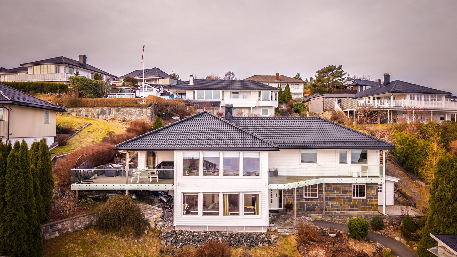 Taket ble skiftet i forbindelse med tilbygg i 2016/2017 Galleribilde