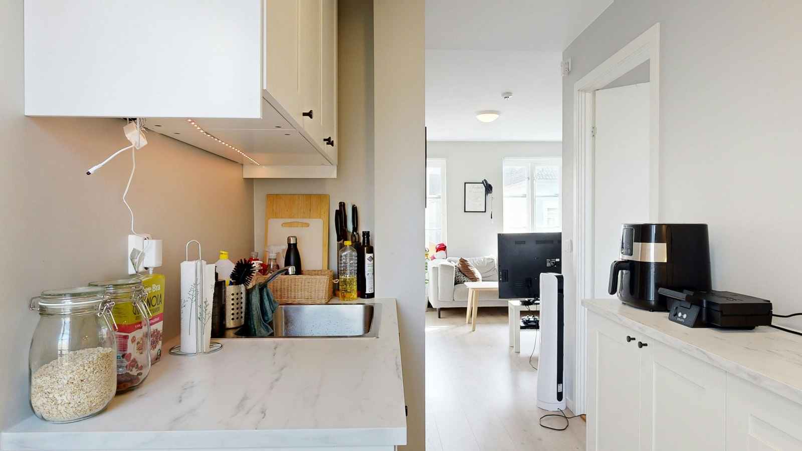 Kjøkken på 7 kvm Galleribilde