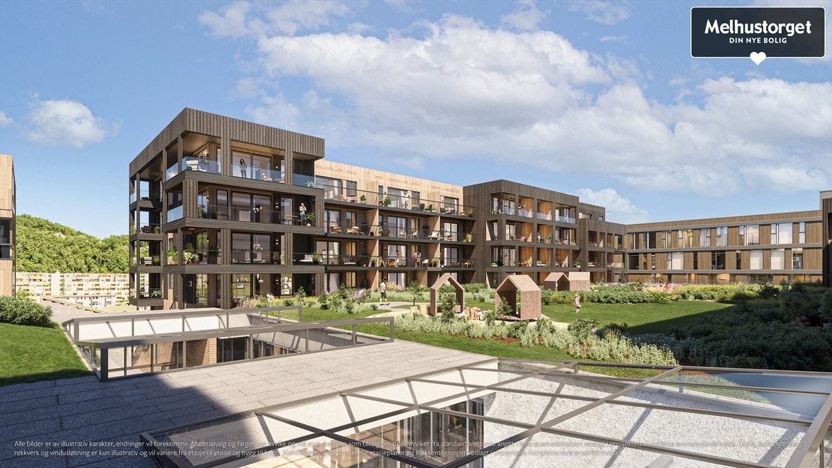 Illustrasjonstegninger fra salgsoppgave Galleribilde