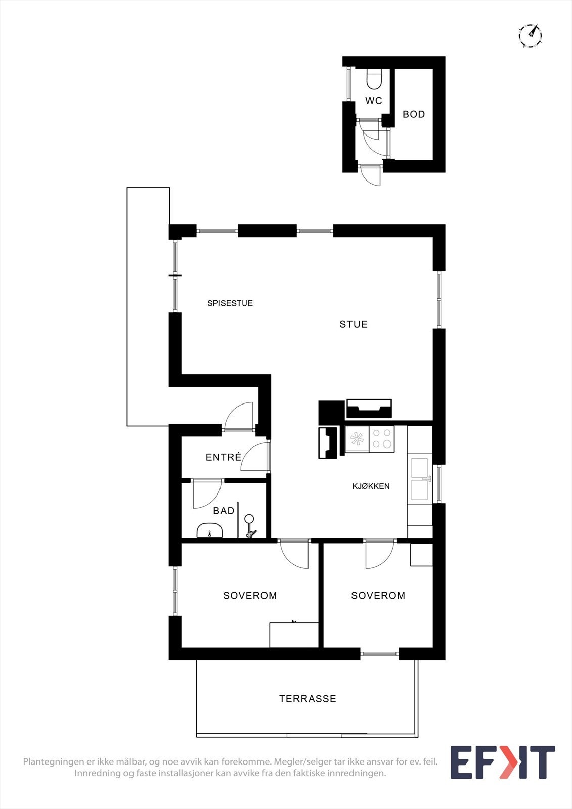 Plantegning. Galleribilde