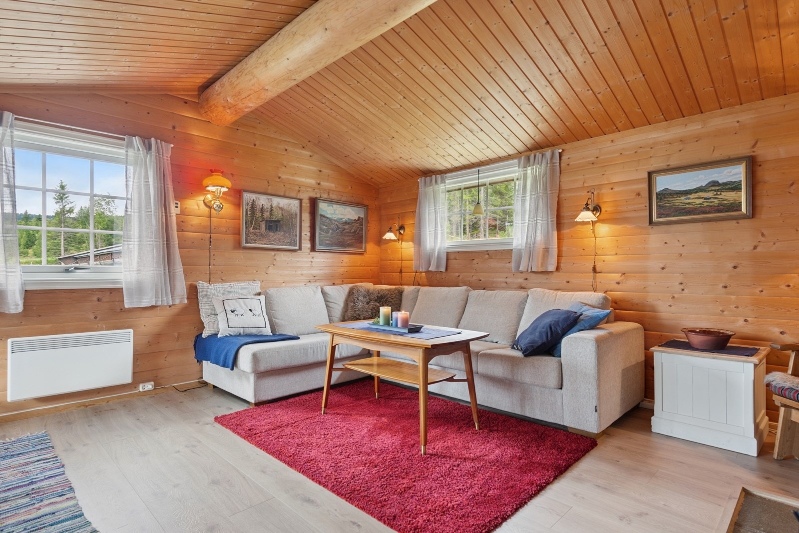 Koselig sofakrok. Galleribilde