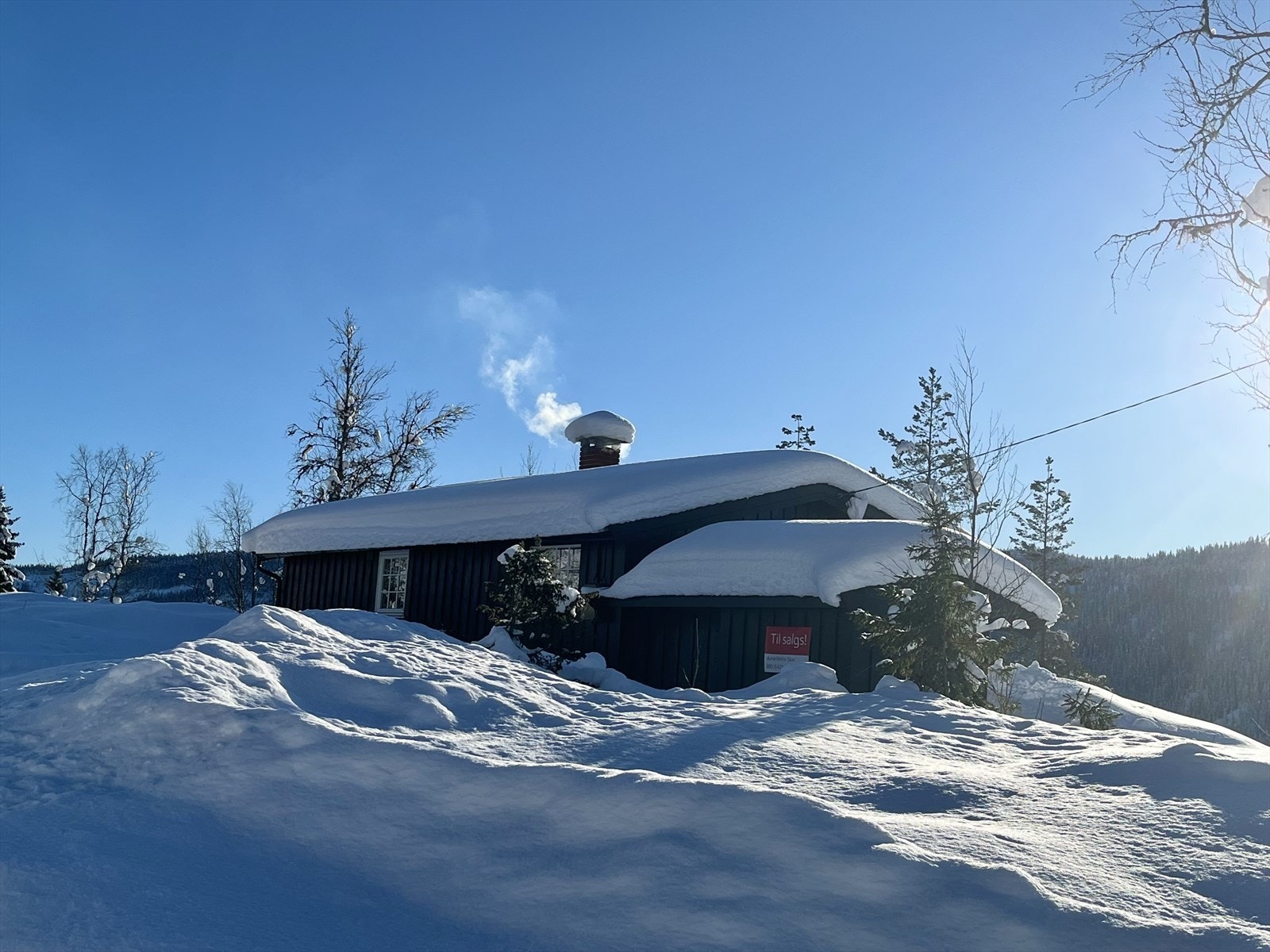 Koselig hytte med nærhet til både fjell og fjord. Galleribilde