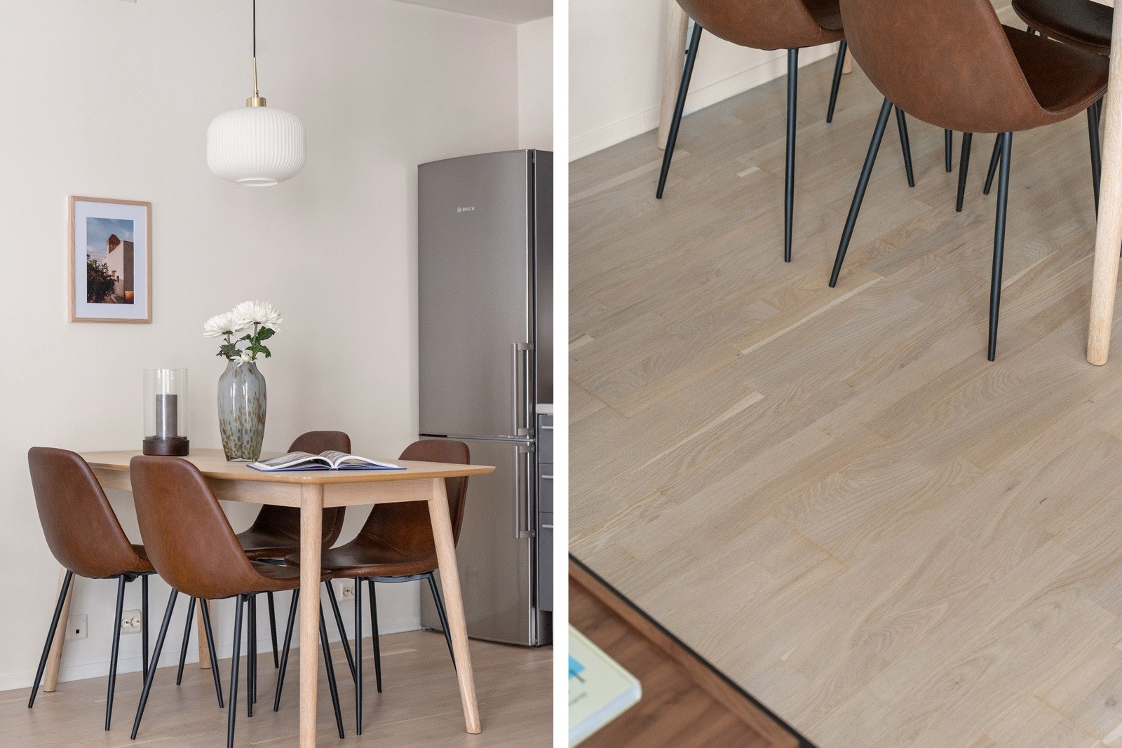 Gulvene ble slipt og lakkert i 2025 Galleribilde