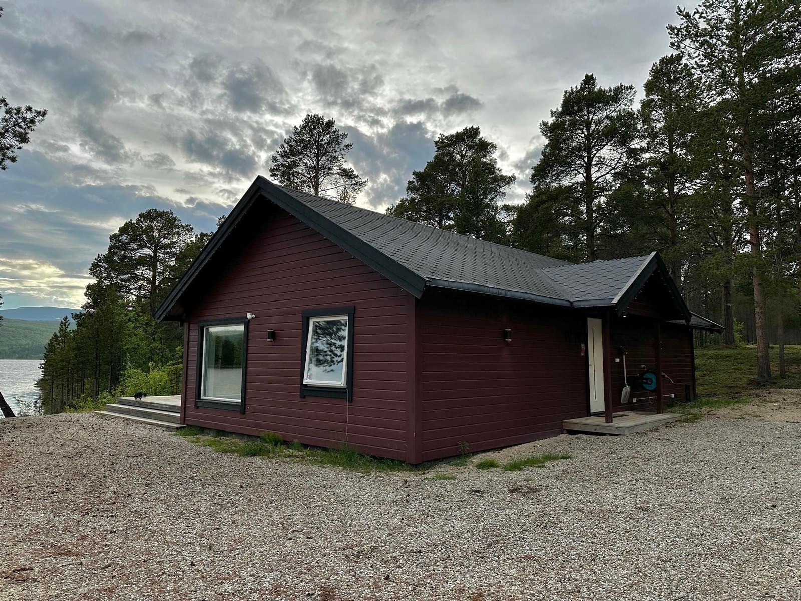 Fasade mot Nord/vest Galleribilde