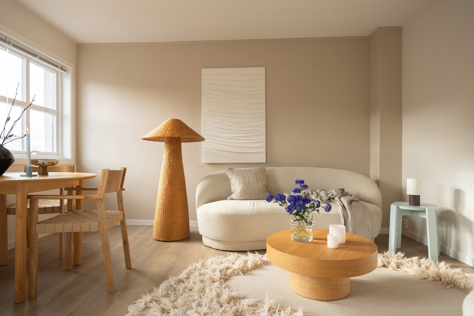 Effektiv planløsning med lun atmosfære. Galleribilde