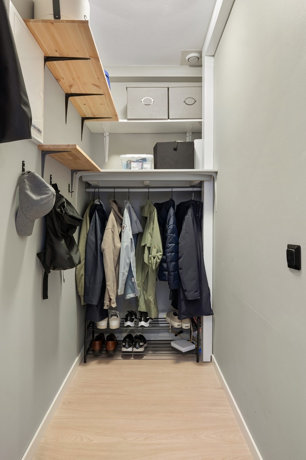 Praktisk innvendig bod Galleribilde