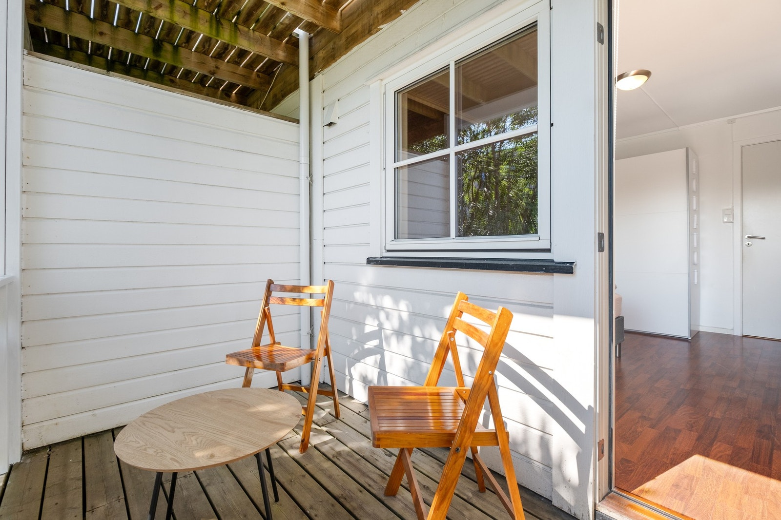 Fra det siste soverommet er det også egen balkong. Galleribilde