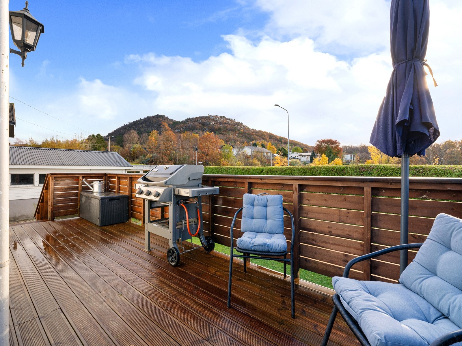 Flott terasse! Galleribilde