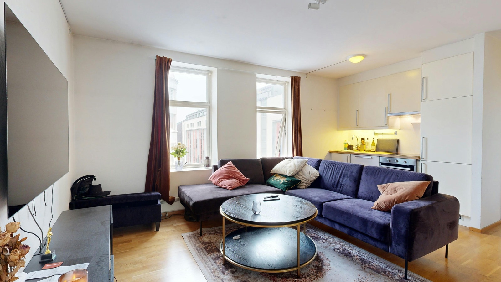 Stue/kjøkken Galleribilde