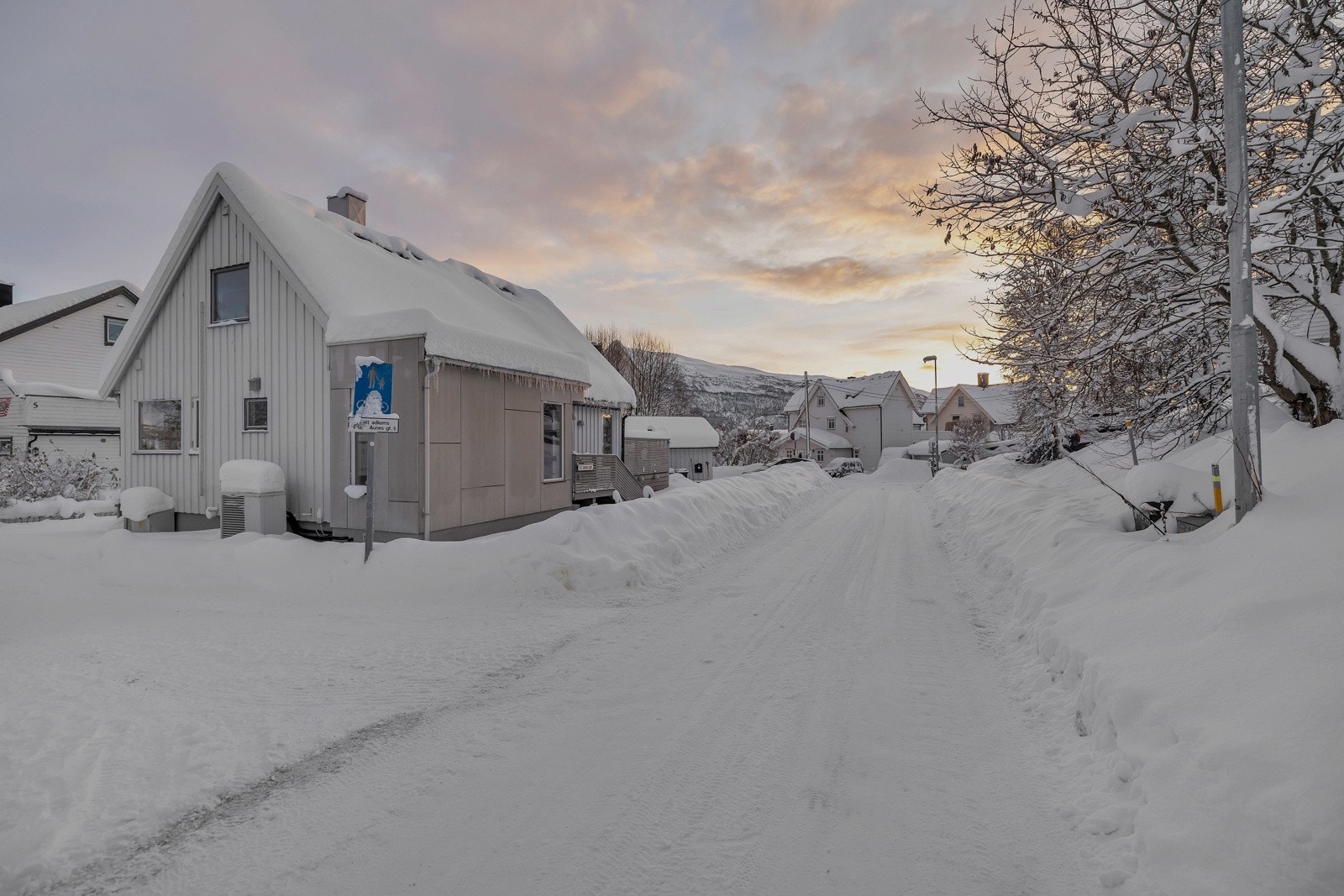 O.L. Aunes Gate er ettertraktet og rolig gate uten særlig gjennomgangstrafikk Galleribilde