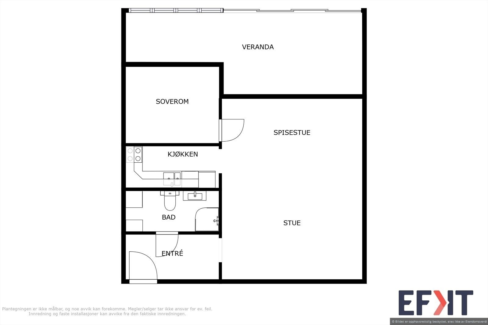 Plantegning. Galleribilde