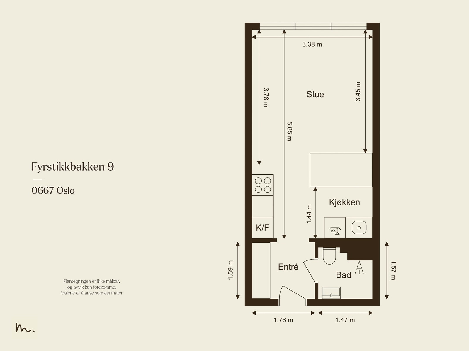 Plantegning. Galleribilde