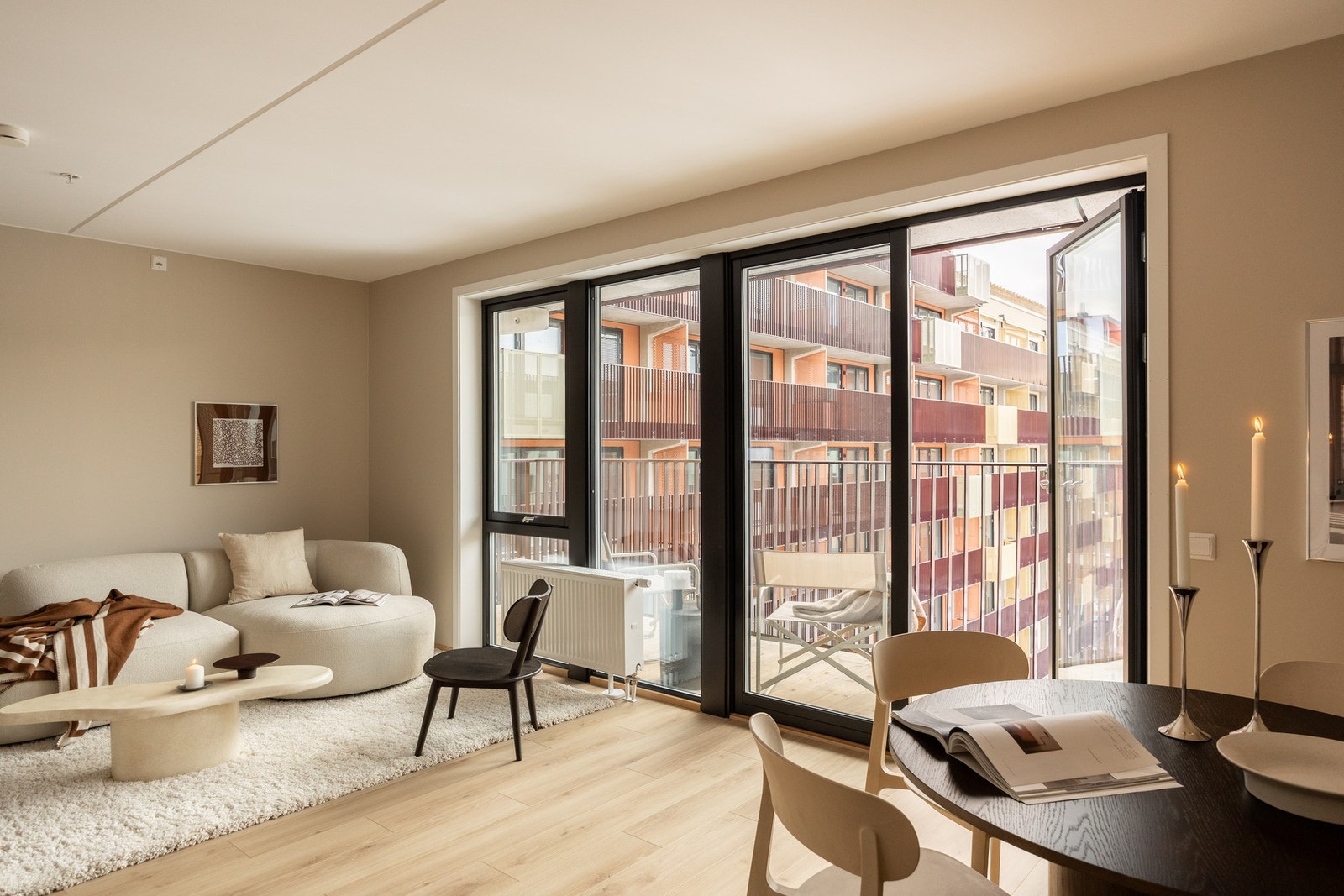 Leiligheten er splitter ny i 2026 og ubebodd. Galleribilde